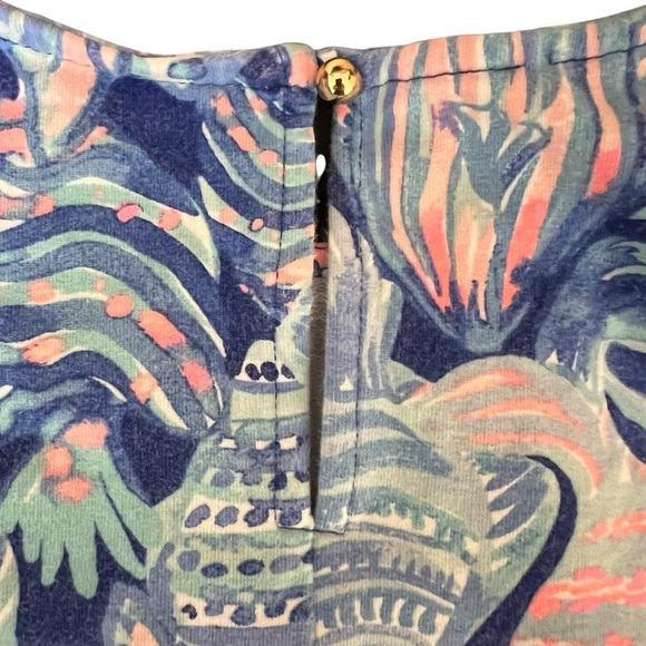 Lily Pulitzer Mini Donna Twilight Blue Lttle Girls Dress Size Small 4-5 Scale Up - Picture 4 of 9